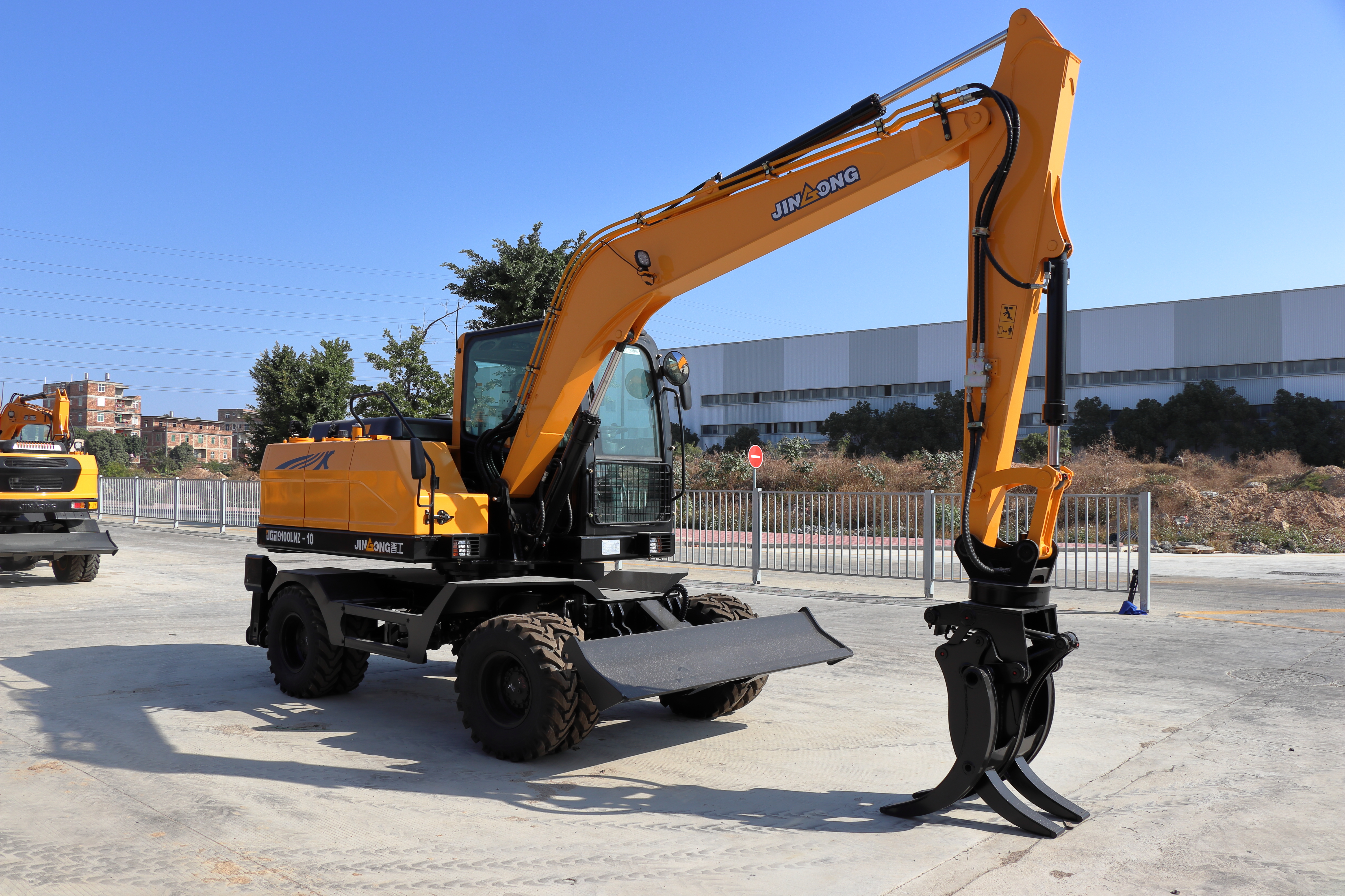 10-Ton Wheel Excavators JGM9100LNZ-9