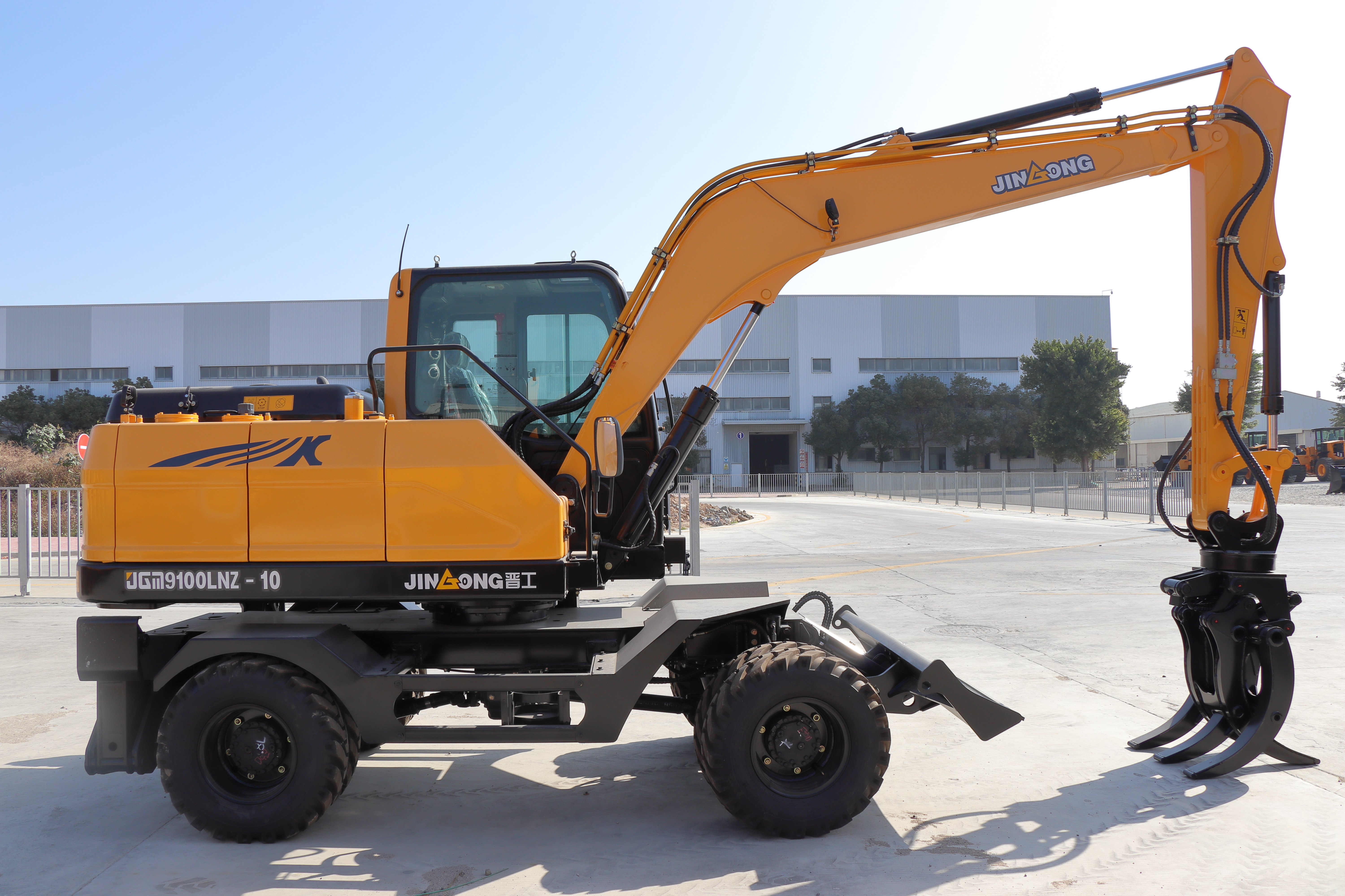10-Ton Wheel Excavators JGM9100LNZ-9