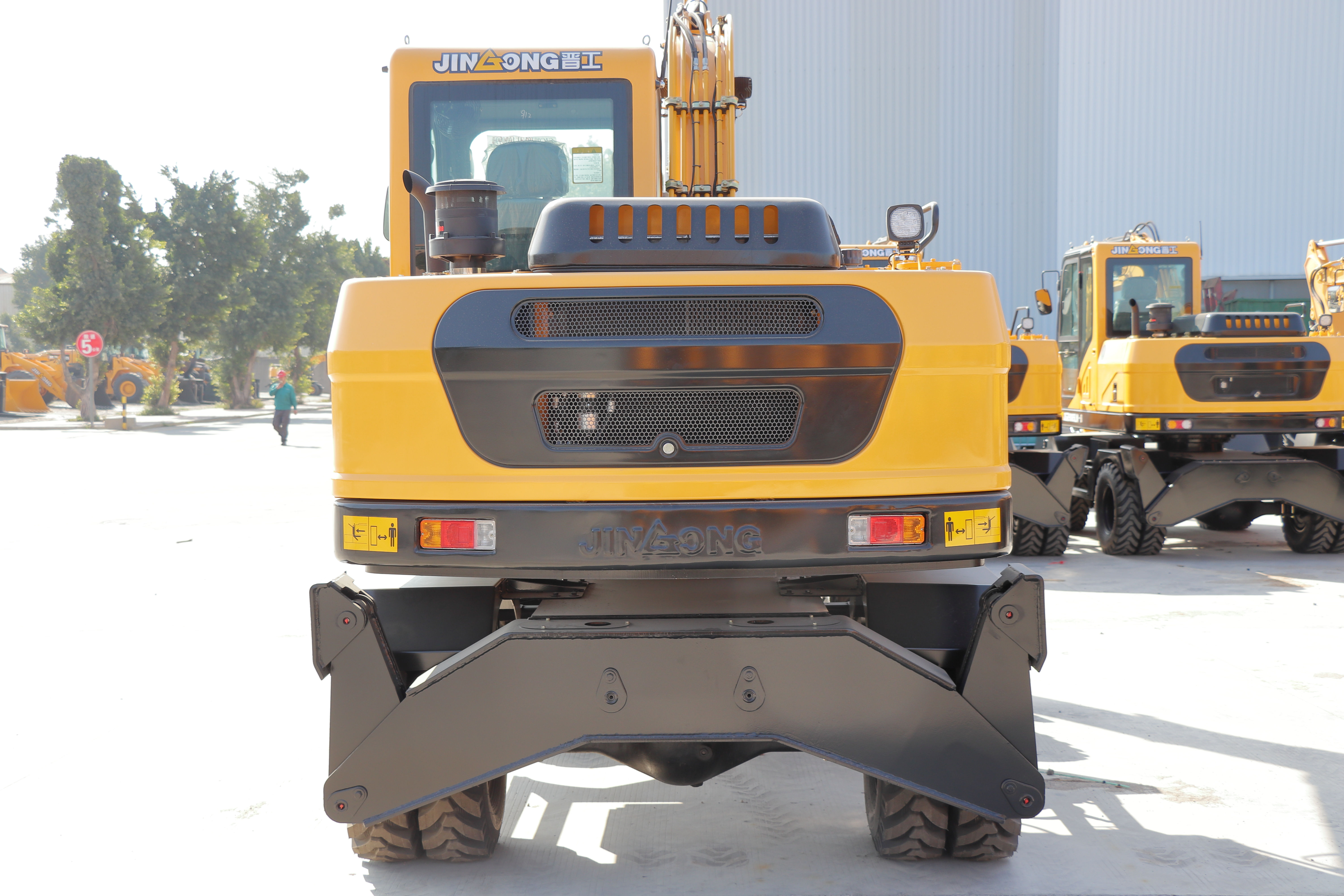 10-Ton Wheel Excavators JGM9100LNZ-9