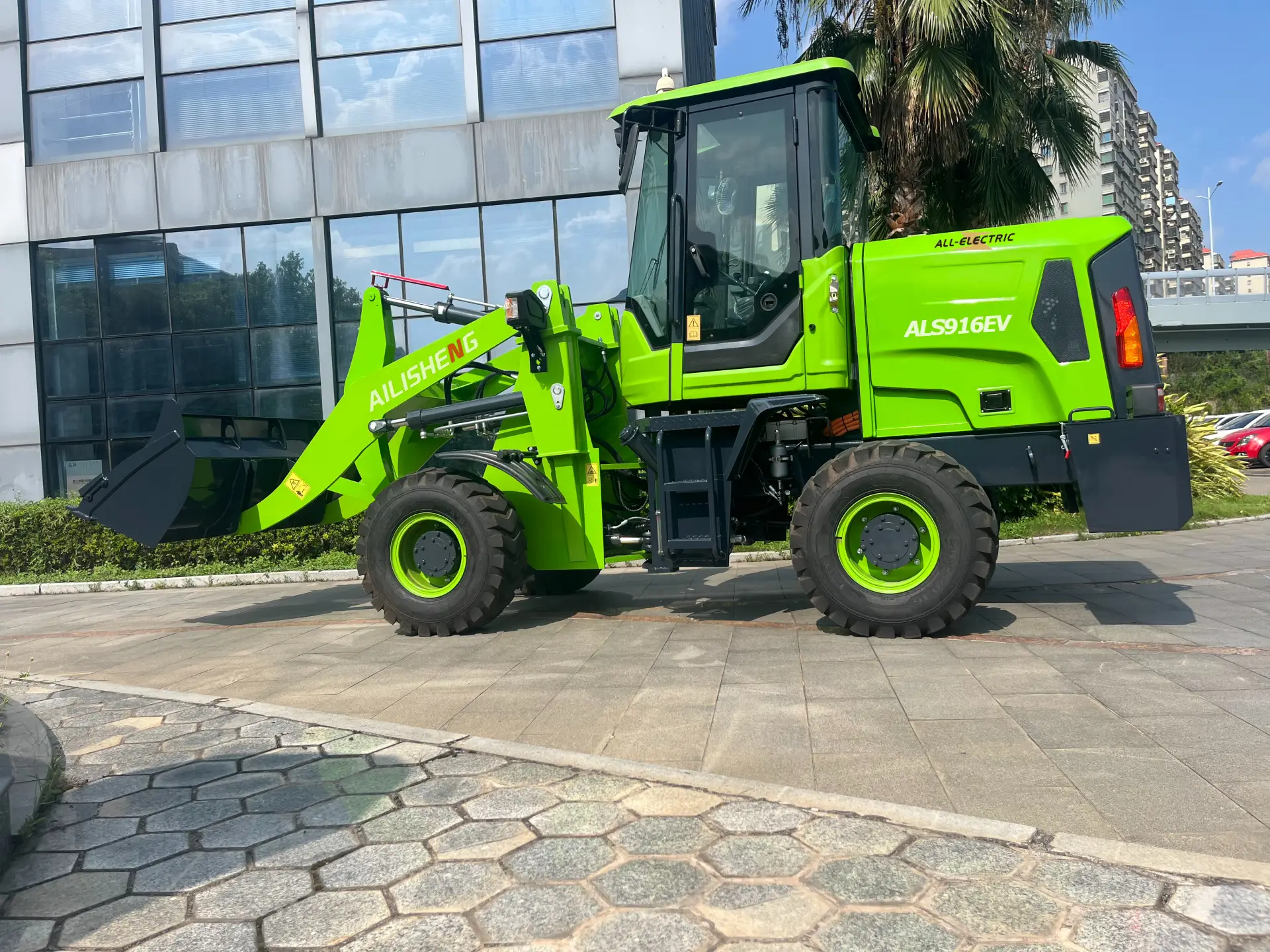 Cargadora de ruedas eléctrica Ailisheng ALS916EV