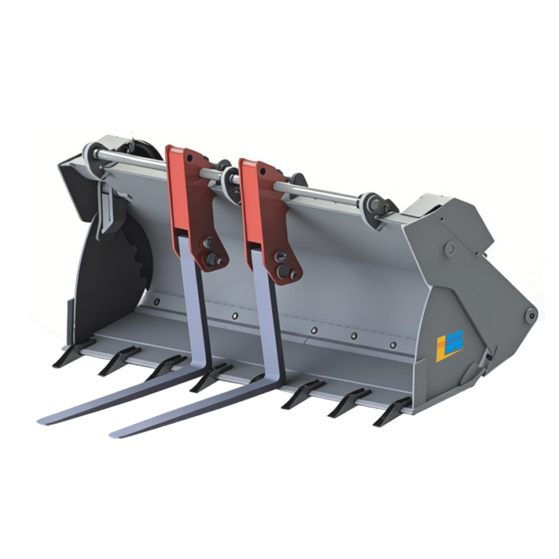 Loader Attachment 6-in-1 Bucket