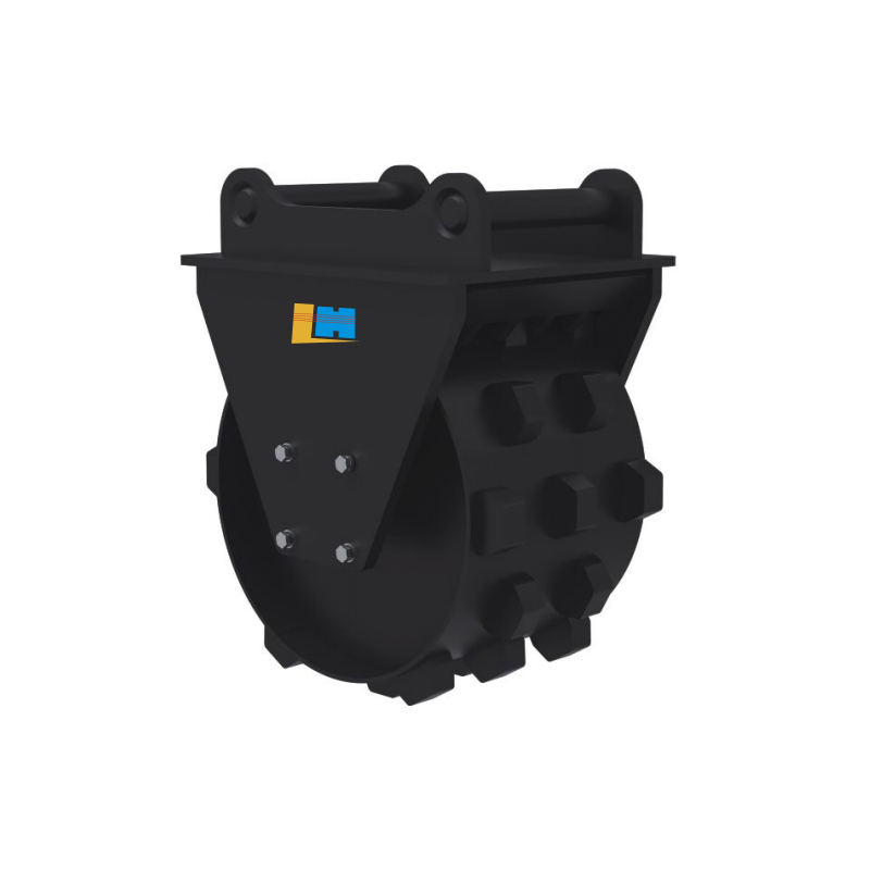 Excavator Attachment Compaction Wheel