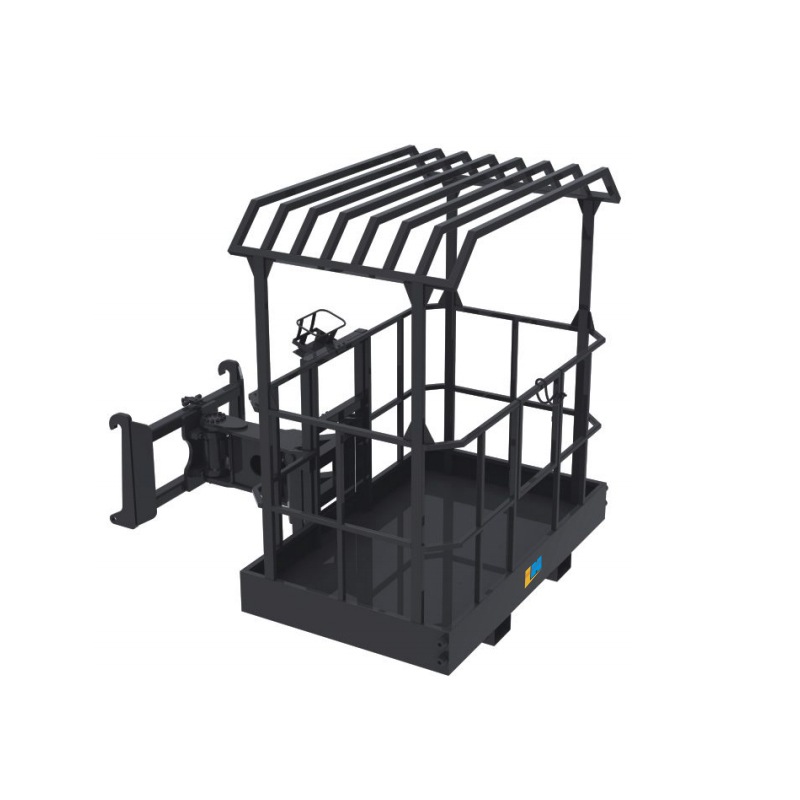 Telescopic Handler Attachment Rotating Working Platform
