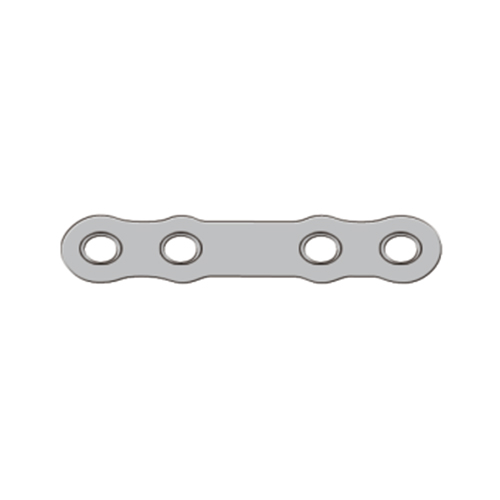 2.0mm Straight Bridge Maxillofacial Plate