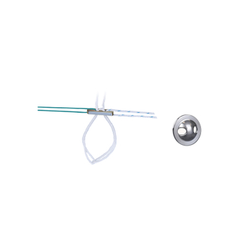 Knotless Button Soft Tissue Fixation Device