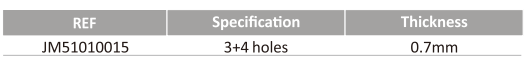 1.5MM T-PLATE 1.5MM T-PLATE