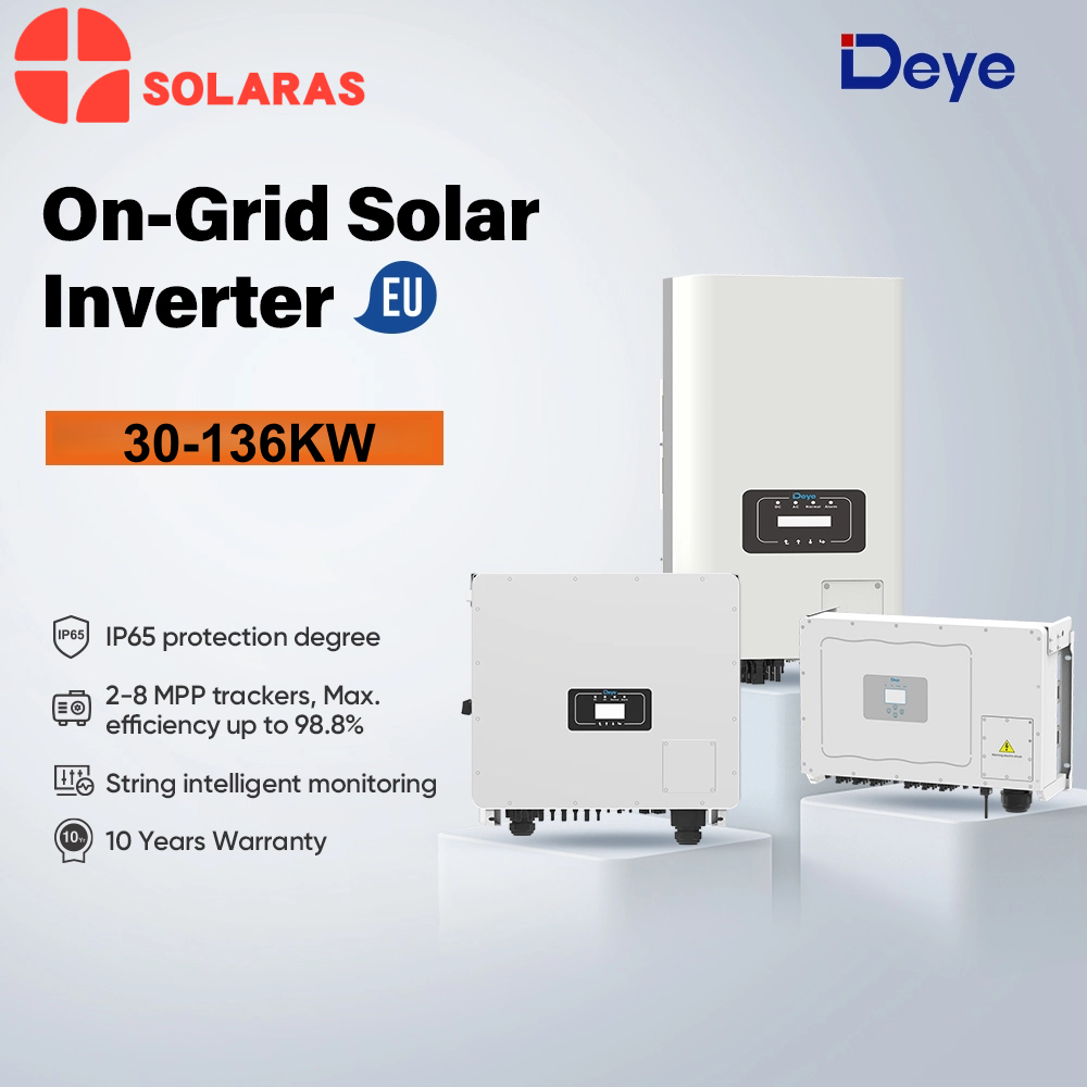Deye On Grid Inverter 30-136KW EU Version