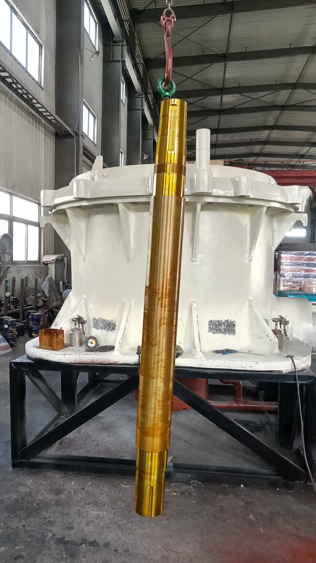 Cone crusher drive shaft