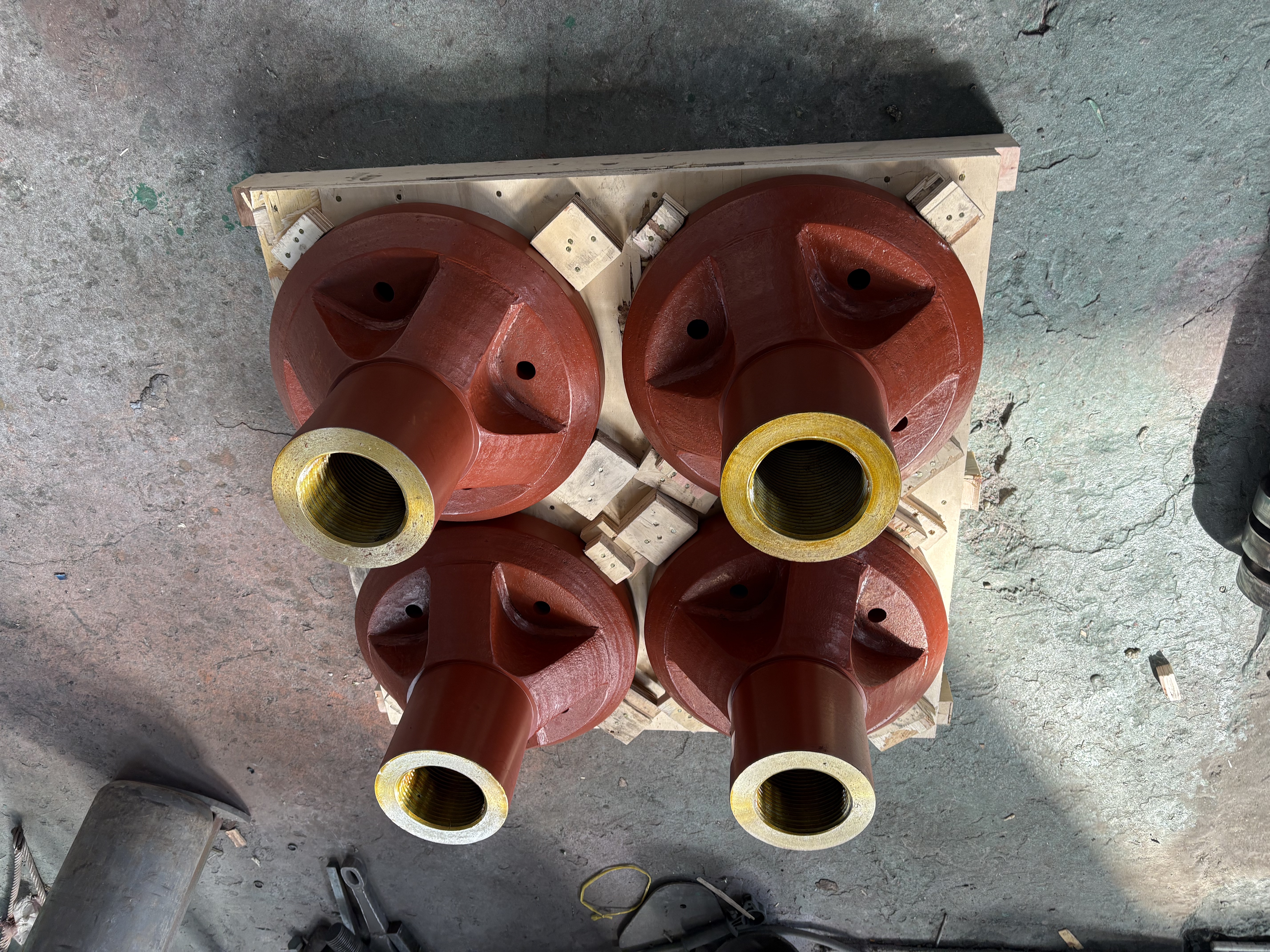 Cone Crusher Head nut with burn ring