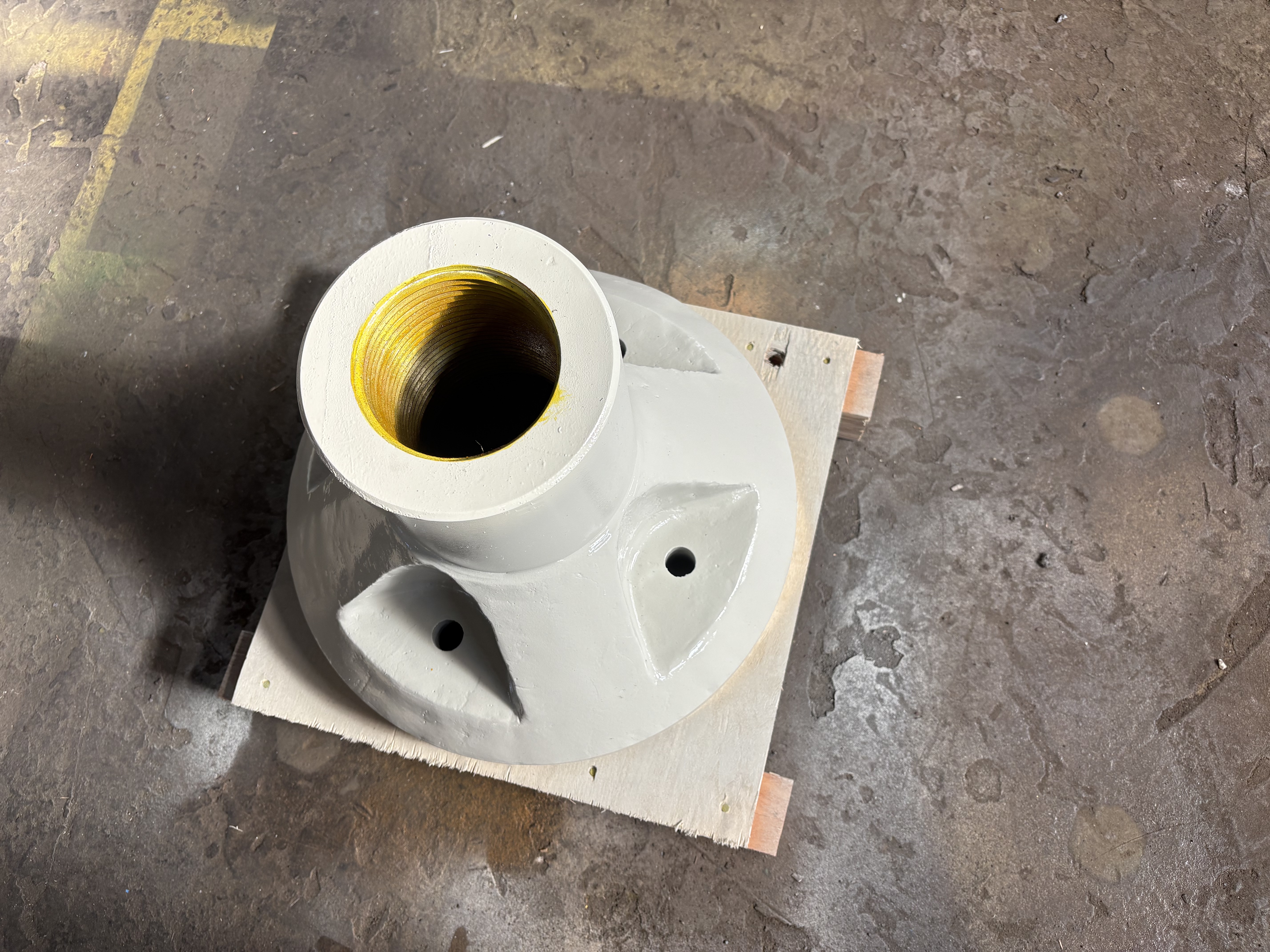 Cone Crusher Head nut with burn ring
