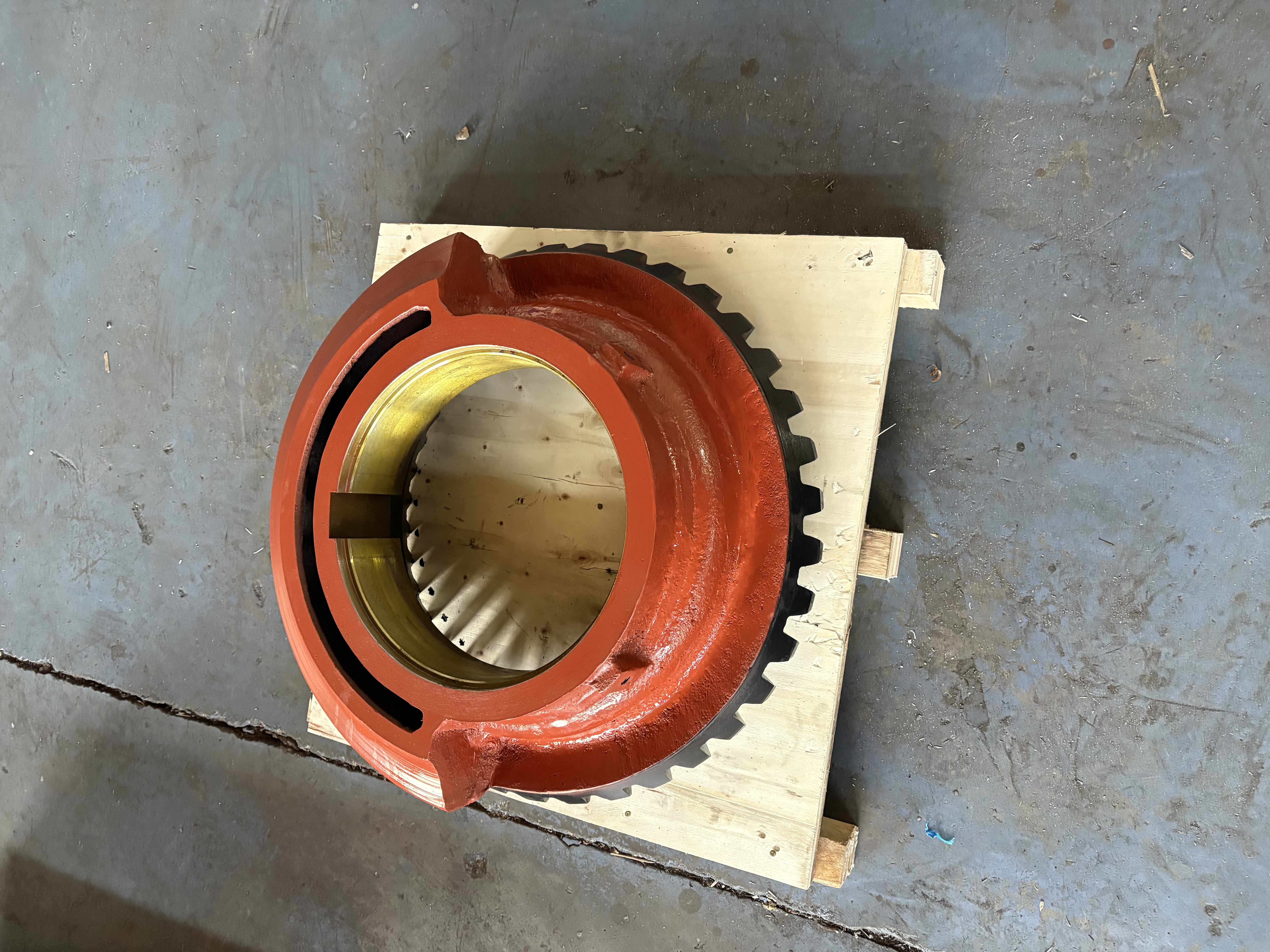 Cone crusher bevel gear