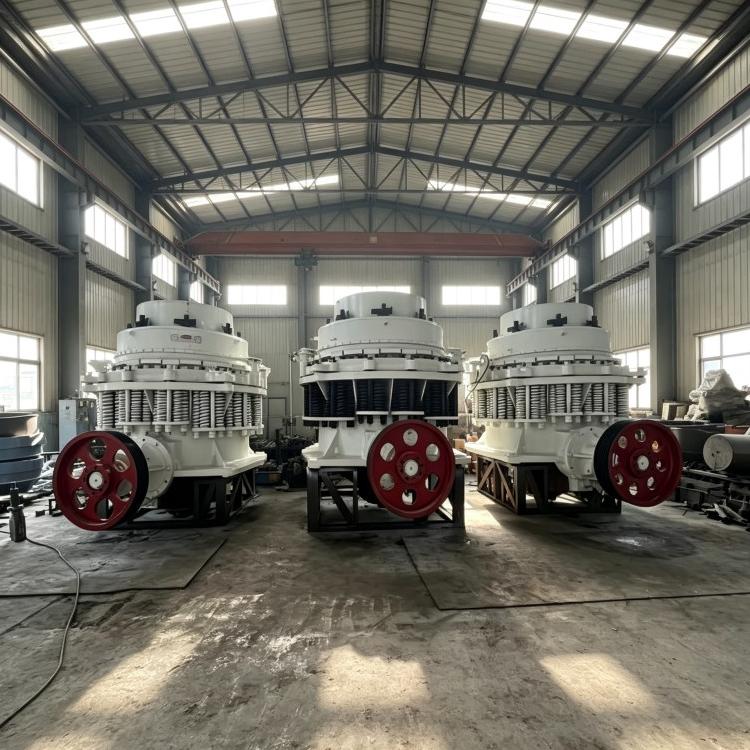Cone Crusher Waiting to Be Shipped