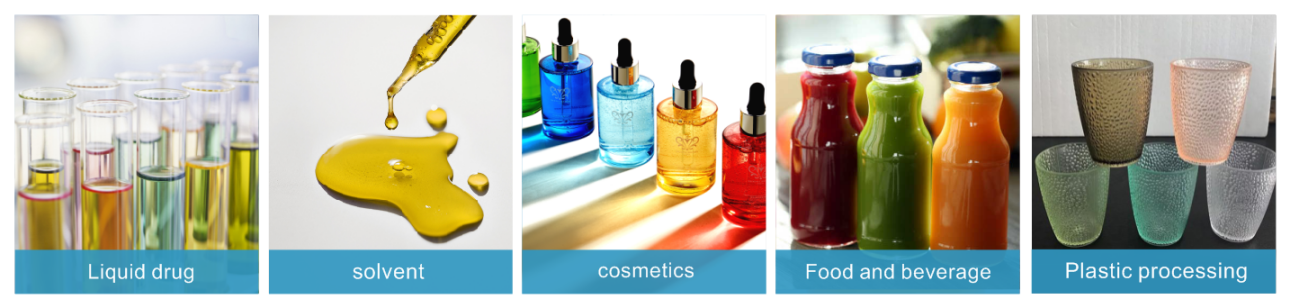 Accurately captures the subtle color differences in liquids
