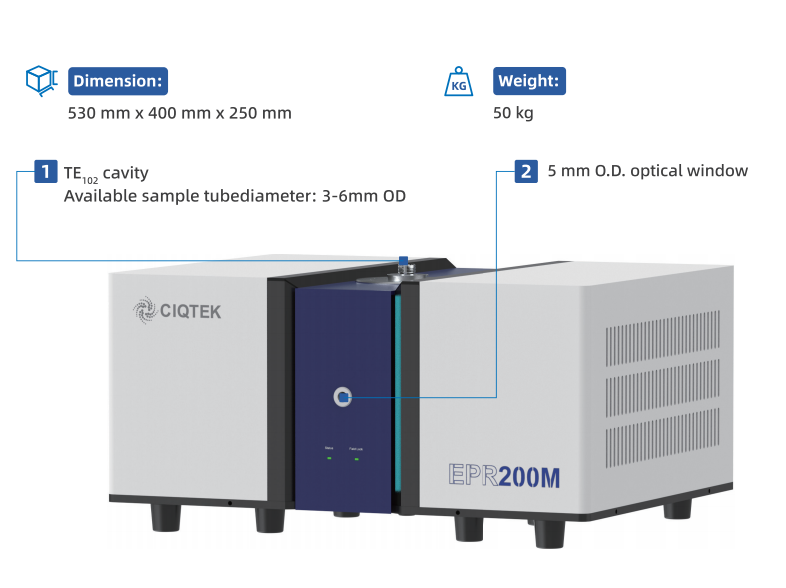 EPR Series Spectrometers & Resonators EPR Series Spectrometers & Resonators
