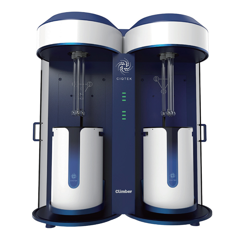 Climber Series Specific Surface & Porosimetry Analyzer
