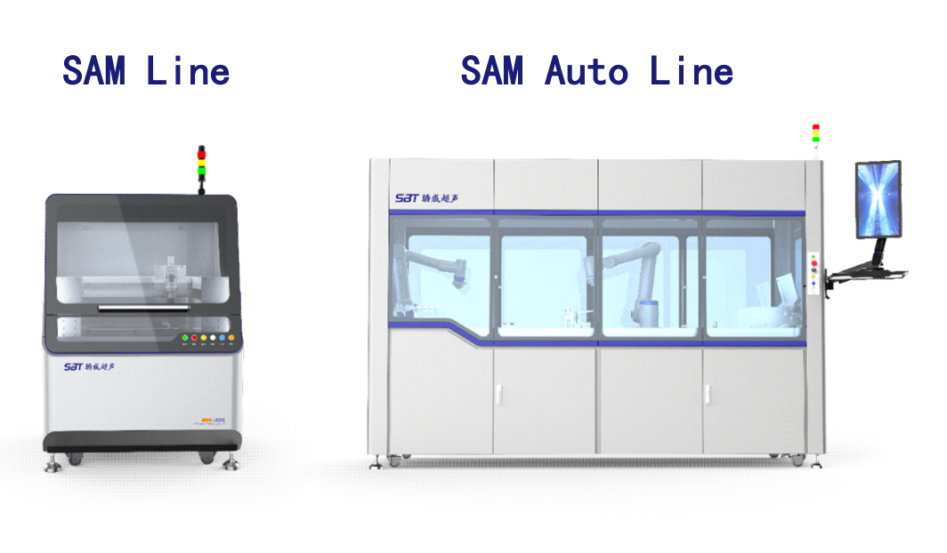 C-SAM/SAT (Scanning Acoustic Microscope)