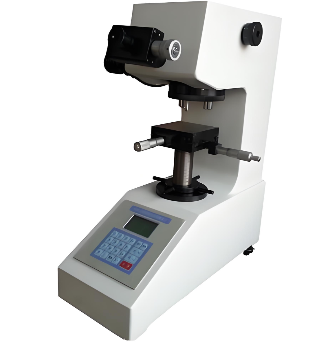 Vickers microhardness tester