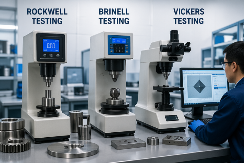 Rockwell vs Brinell vs Vickers Hardness Testing: Which Method Should You Choose?