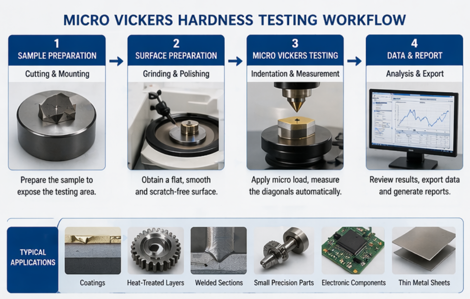 Micro Vickers Hardness Tester