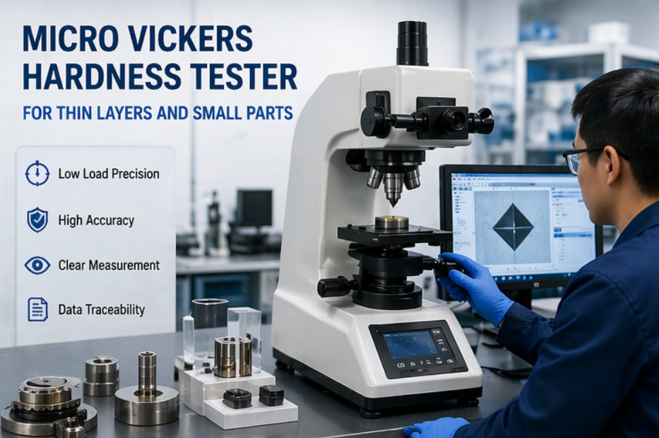 How To Select A Micro Vickers Hardness Tester For Thin Layers And Small Parts