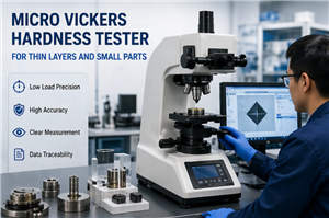 How To Select A Micro Vickers Hardness Tester For Thin Layers And Small Parts