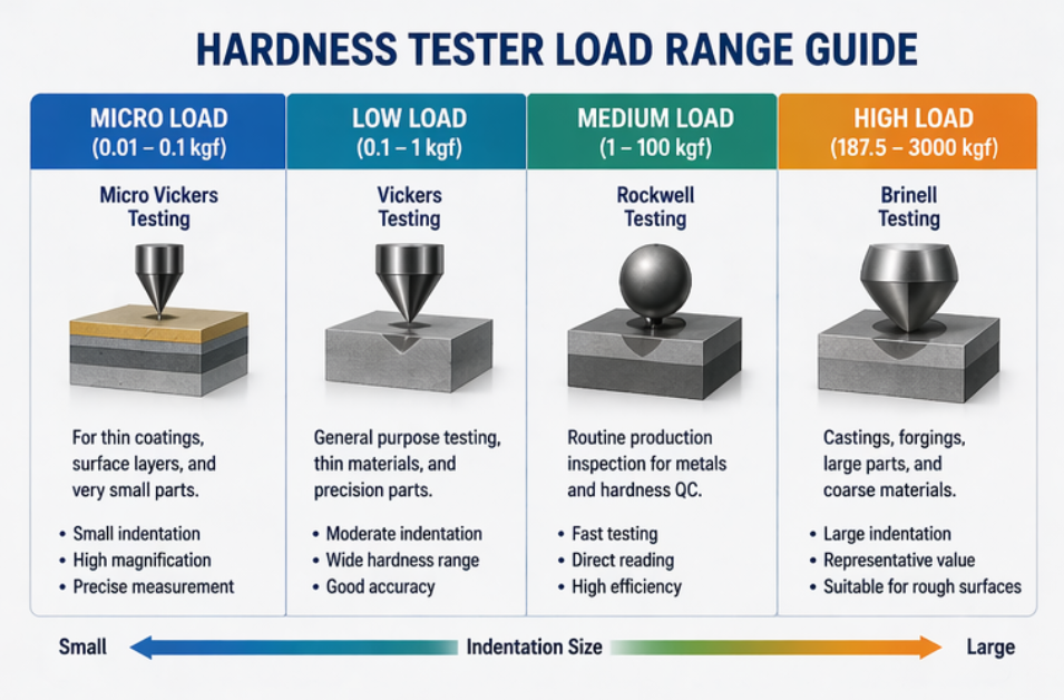 Hardness Testing Load Selection