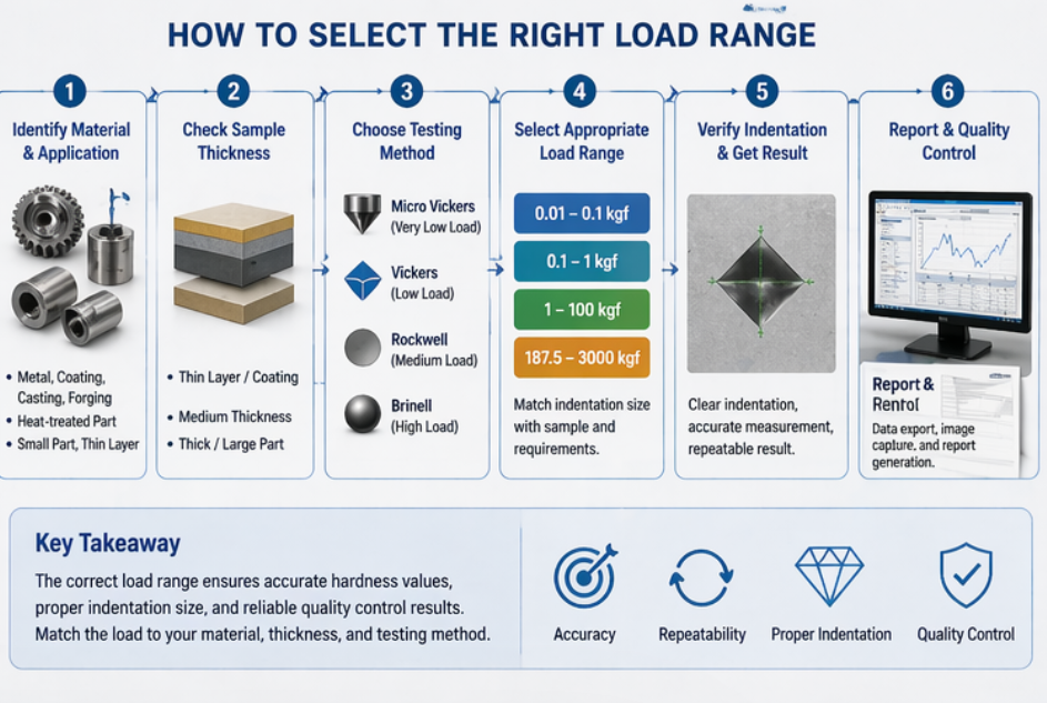 Hardness Tester Load Range