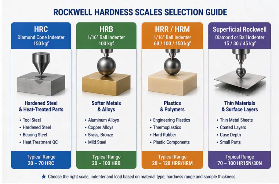 Digital Rockwell Hardness Tester