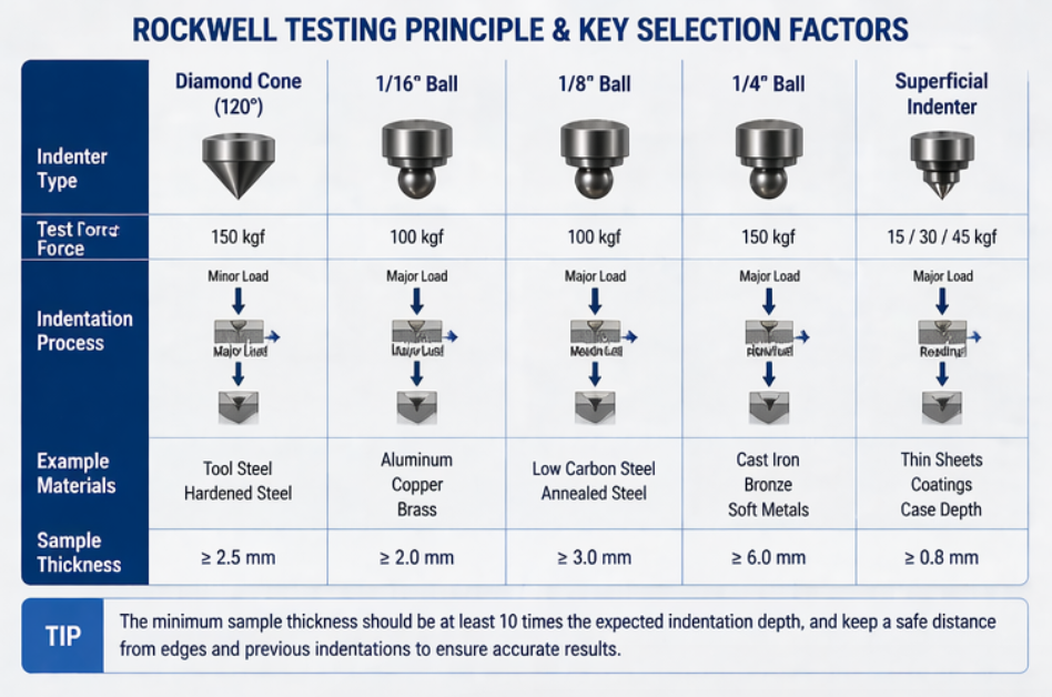 Automatic Rockwell Hardness Tester