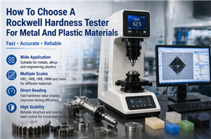 How To Choose A Rockwell Hardness Tester For Metal And Plastic Materials