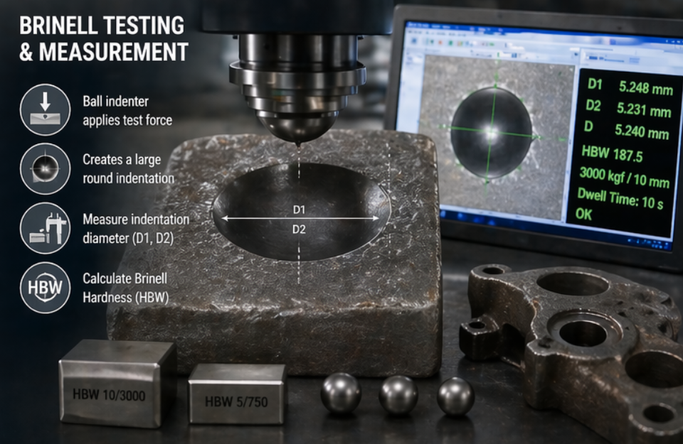 Brinell Tester For Castings
