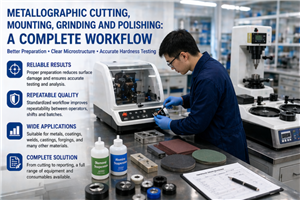 Metallographic Cutting, Mounting, Grinding And Polishing: A Complete Workflow