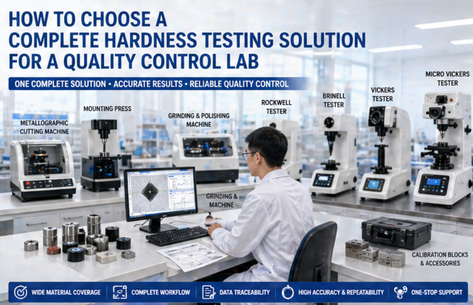 How To Choose A Complete Hardness Testing Solution For A Quality Control Lab