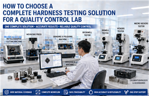 How To Choose A Complete Hardness Testing Solution For A Quality Control Lab
