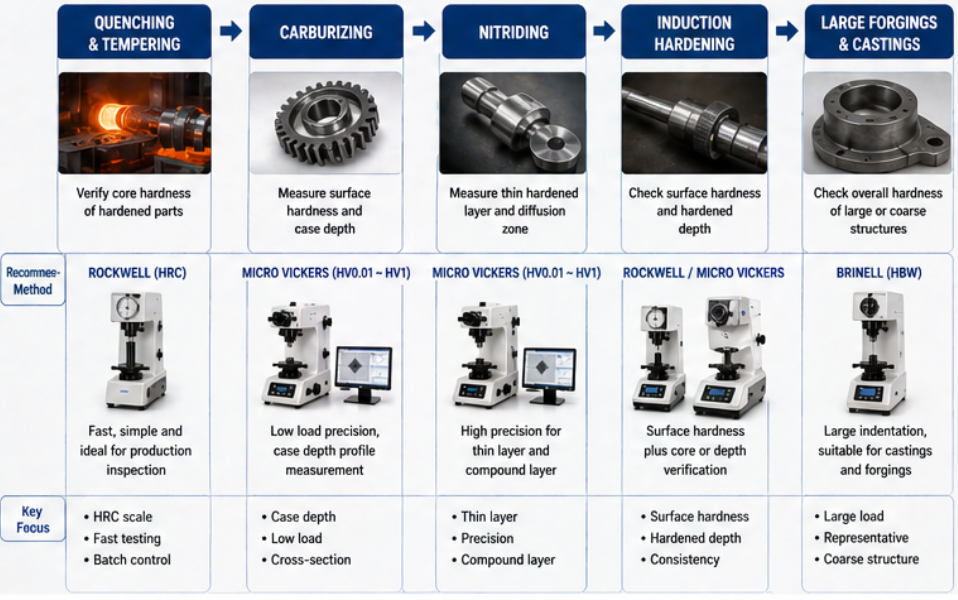 Hardness Tester For Heat Treatment