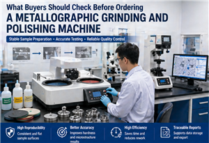 What Buyers Should Check Before Ordering A Metallographic Grinding And Polishing Machine