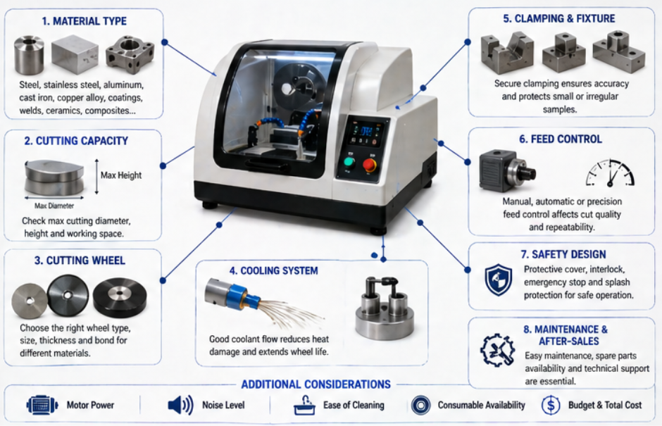 Metallographic Cutting Machine