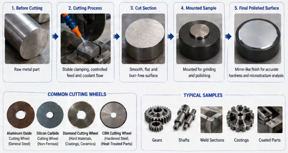 Metallographic Sample Cutting Machine