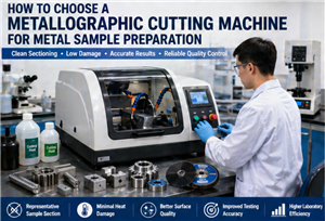 How To Choose A Metallographic Cutting Machine For Metal Sample Preparation