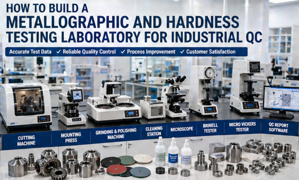 How To Build A Metallographic And Hardness Testing Laboratory For Industrial QC