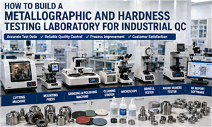 How To Build A Metallographic And Hardness Testing Laboratory For Industrial QC