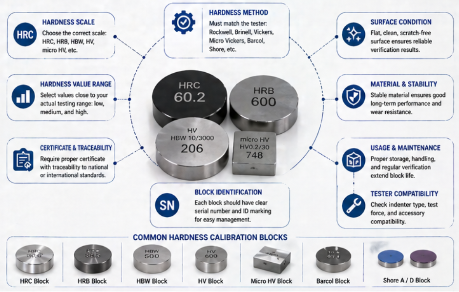 Hardness Tester Calibration Blocks Hardness Tester Calibration Blocks