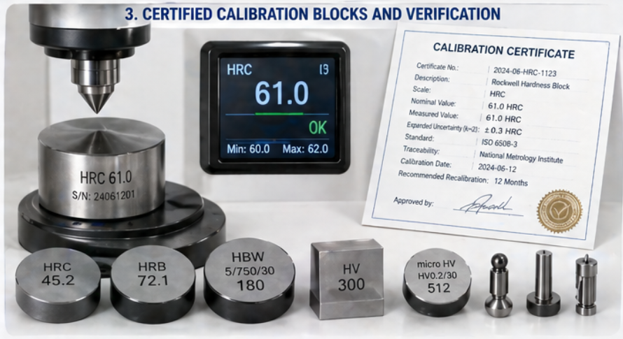Hardness Test Blocks Hardness Test Blocks