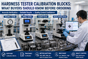 Hardness Tester Calibration Blocks: What Buyers Should Know Before Ordering