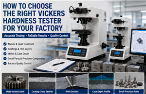 How To Choose The Right Vickers Hardness Tester For Your Factory