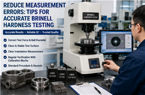 Reduce Measurement Errors: Tips For Accurate Brinell Hardness Testing