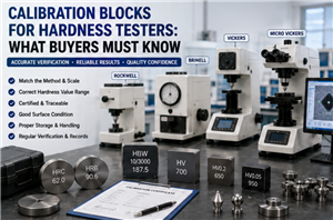 Calibration Blocks For Hardness Testers: What Buyers Must Know
