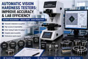 Automatic Vision Hardness Testers: Improve Accuracy & Lab Efficiency