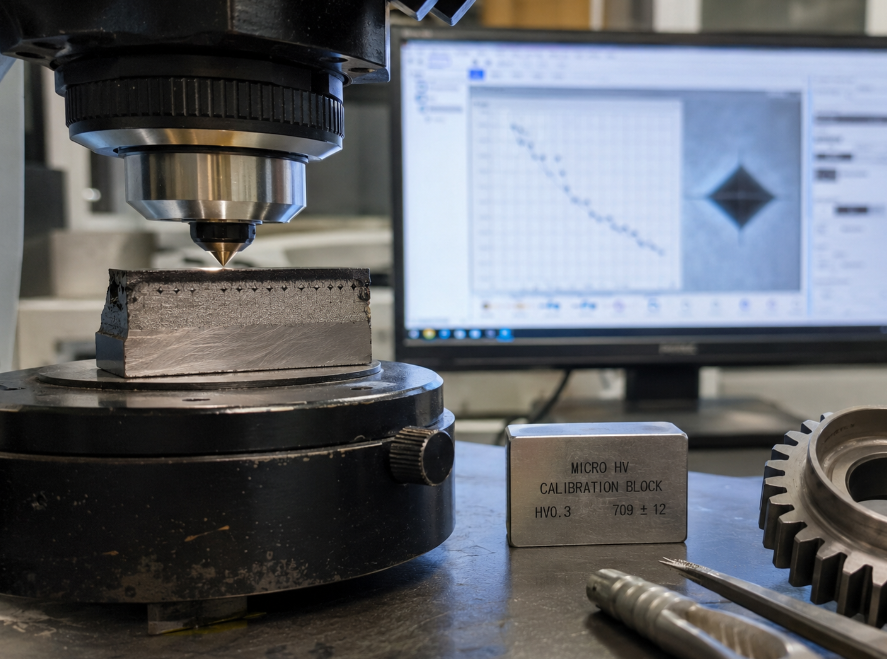 nitrided case depth testing
