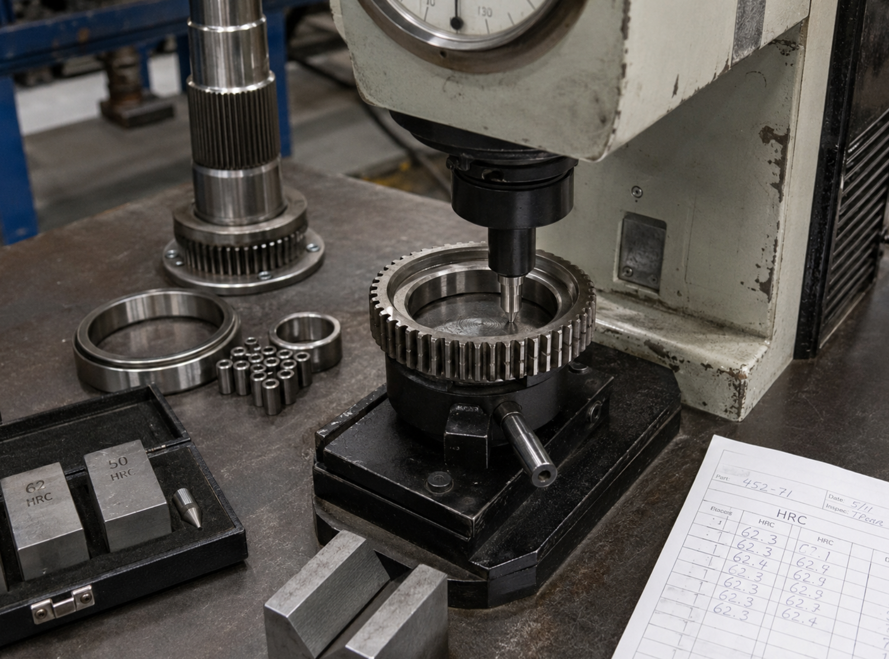 hardness testing for shafts hardness testing for shafts